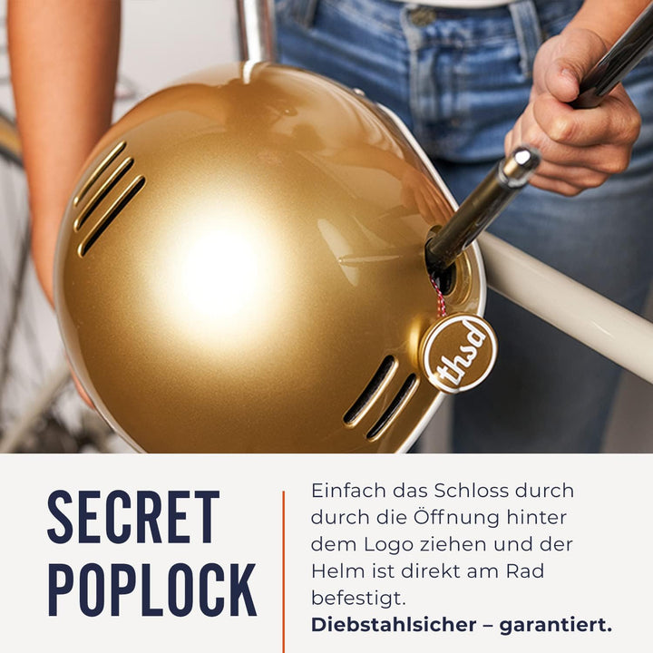 Thousand Fahrradhelm für Erwachsene – Kollektion Heritage – Zertifiziert Sicherheit für Fahrrad, Ska