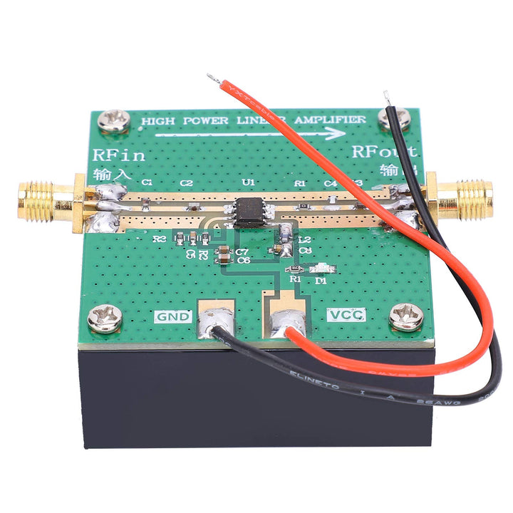 RF2126 HF-Leistungsverstärker 400-2700 MHz 2,4 GHz 1 W Verstärker mit Kühlkörper