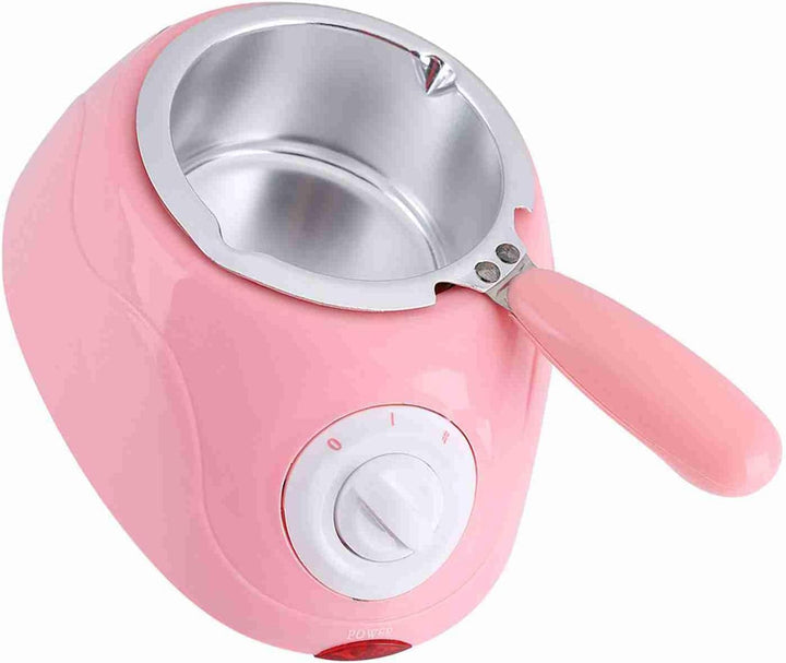 Mini Schokoladen Schmelzmaschine mit DIY Formen für Haushalt | 2-stufige Temperaturregelung Aluminiu
