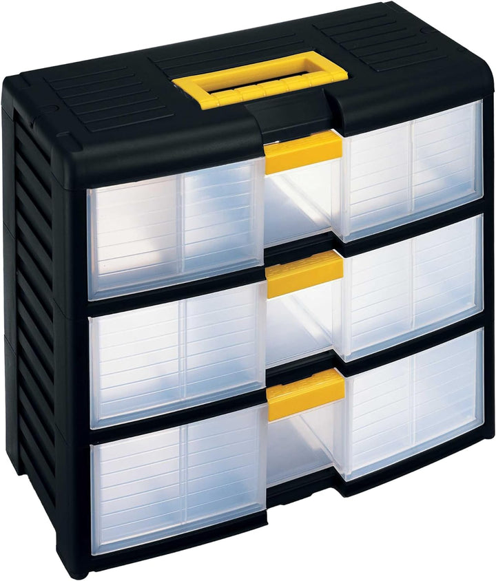 Terry Kommode Basteln Store-Age 42002 schwarz/transparent l39,1 X p19,7 X H33,4