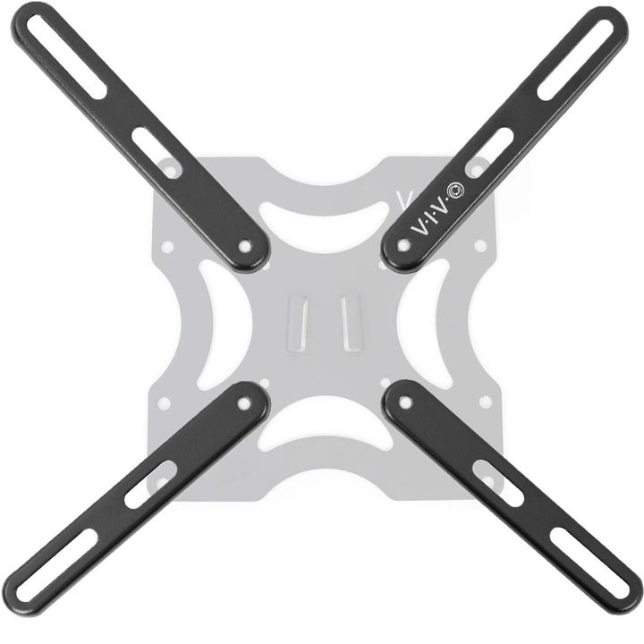 VIVO Stahl VESA Verlängerung Mount Adapter Halterungen für Bildschirme 32 bis 55 Zoll LCD LED TV Umb