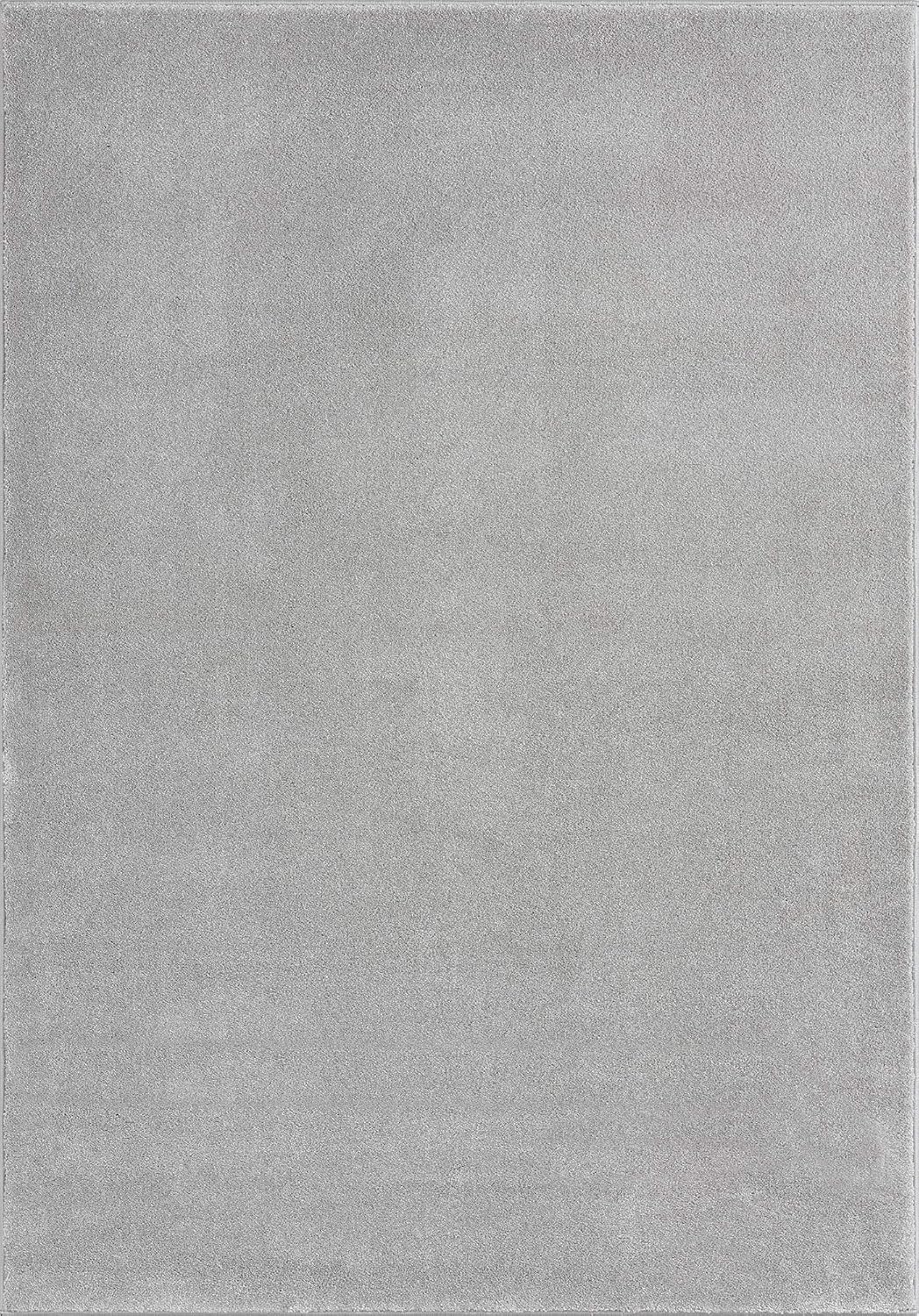 Mia´s Teppiche "Emma" Wohnzimmer Teppich, Kurzflor, 120x170 cm, Grau Rechteckig Grau 120 x 170 cm, R