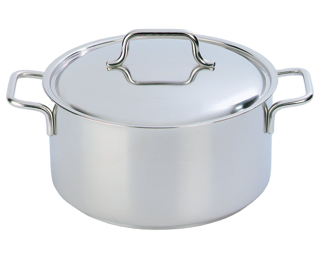 demeyere Apollo Dutch Oven, Metall, Silber 24 cm, 24 cm