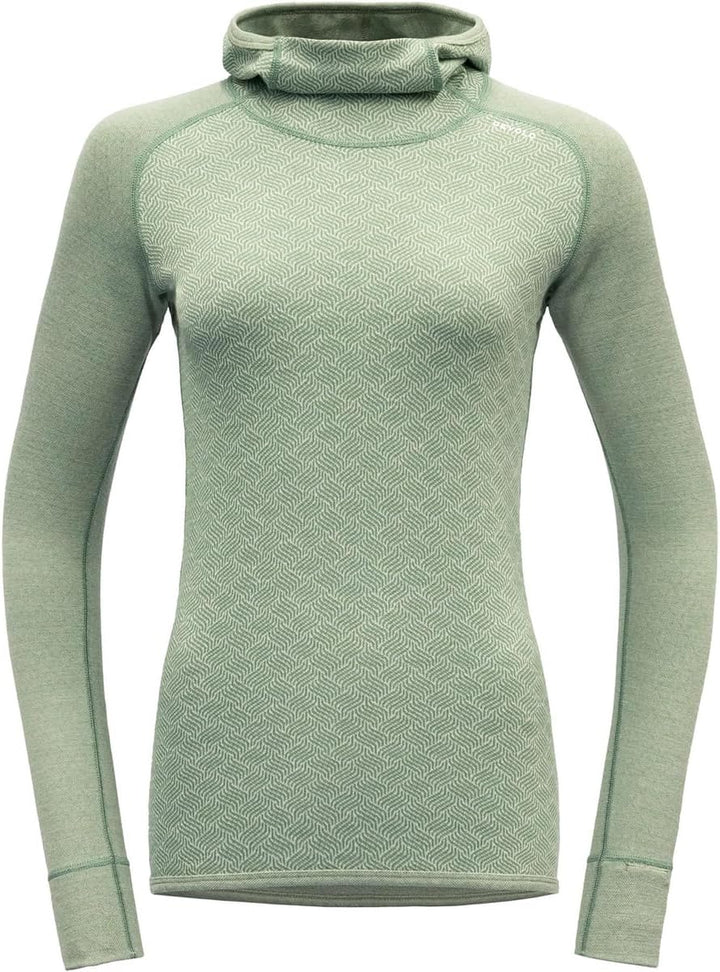 Devold Damen Hoodie S Raw White, S Raw White