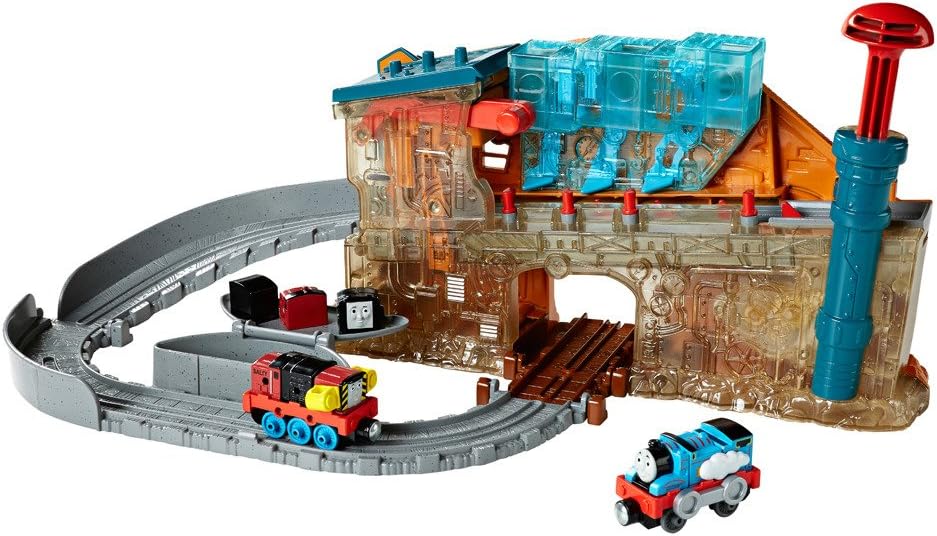 Mattel DMV91 - Thomas Train Take N Play Train Maker Playset, Schreibwaren
