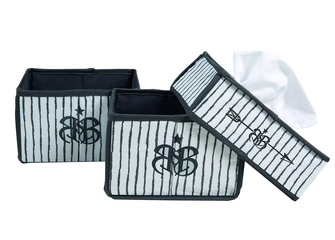 roba Pflegeorganizer-Set 'Rock Star Baby 3', 3tlg, 2 Boxen für Windeln & Zubehör, 1 Feuchttücherbox,