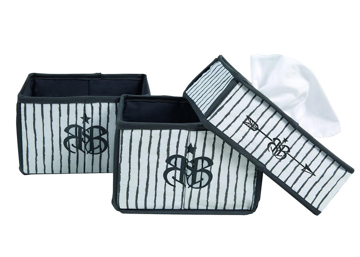 roba Pflegeorganizer-Set 'Rock Star Baby 3', 3tlg, 2 Boxen für Windeln & Zubehör, 1 Feuchttücherbox,