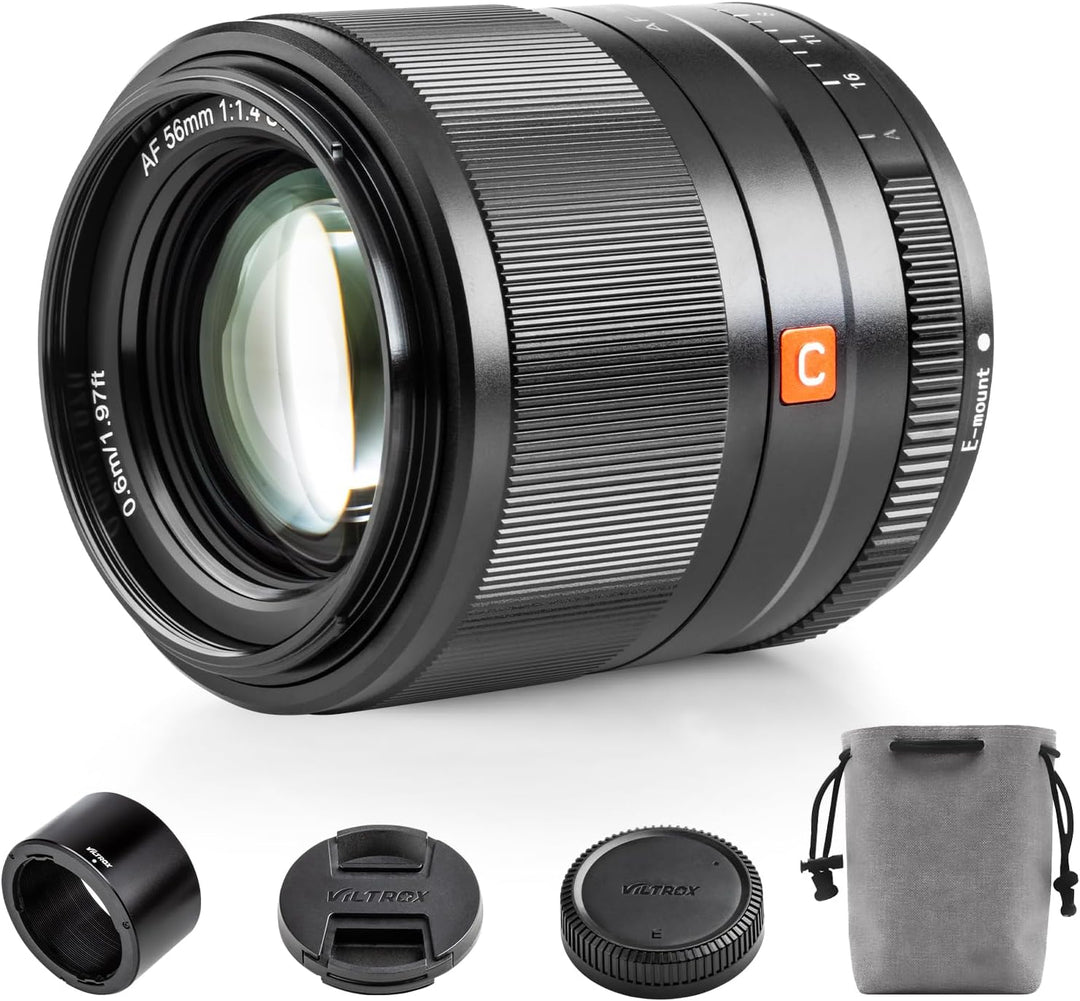 VILTROX 56mm F1.4 Autofokus Objektive APS-C für Sony E Mount Kamera Objektive Standard Camera Lenses