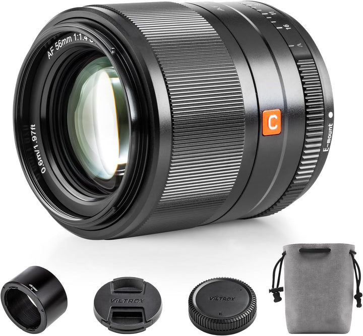 VILTROX 56mm F1.4 Autofokus Objektive APS-C für Sony E Mount Kamera Objektive Standard Camera Lenses