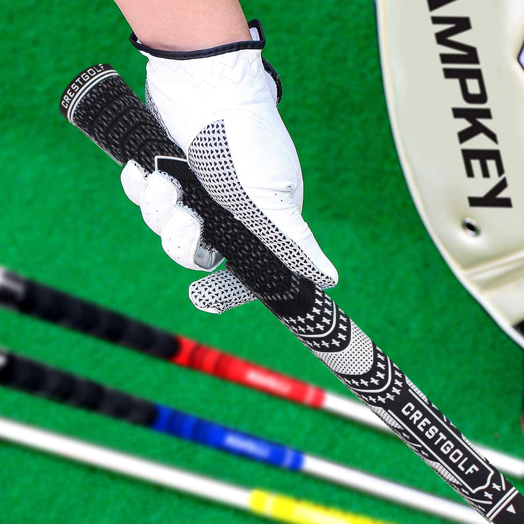 CRESTGOLF Golfgriffe Aktualisierte Multi-Compound-Golfgriffe für Golfschläger, Golf Grips Set mit 13