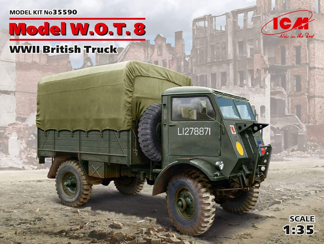ICM ICM35590 1:35 W.O.T. 8 WWII British Truck