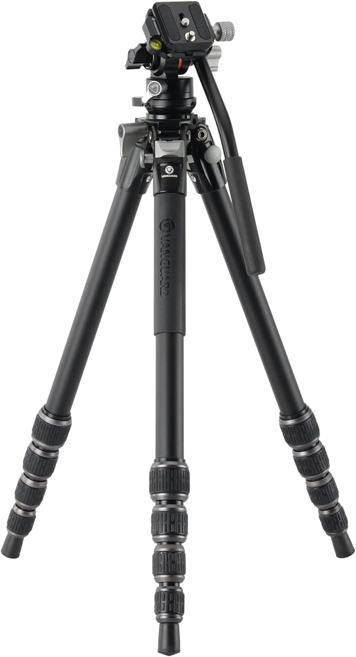 Vanguard Alta Pro 3VLT 235AV12 - Kompaktes Video-Reise-Stativ aus Aluminium mit Nivellierbasis - Tra
