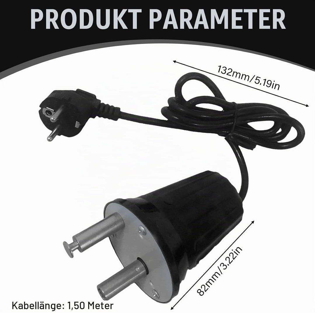 Grillmotor für Grillspiess, Grillmotor Elektromotor Grill Barbecue Rotator Motor 220-240V, Grillspie