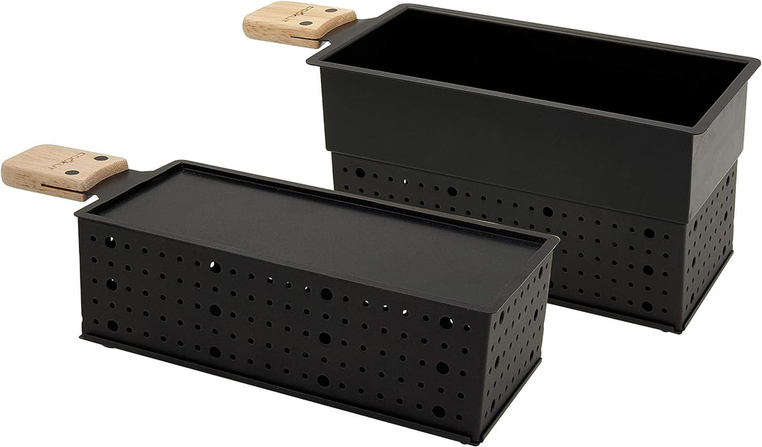 Cookut – Lumi Raclette und Fondue mit Kerze für 2 – schmelzen Sie Ihre Raclette in 3 Minuten und ber