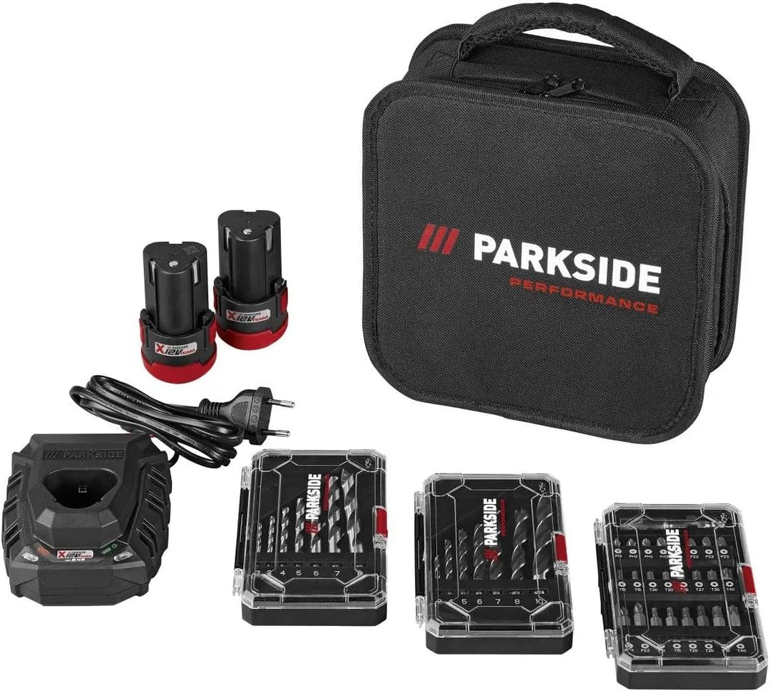 PARKSIDE Akku-Bohrschrauber PBSPA 12 A1 inkl. Zubehör