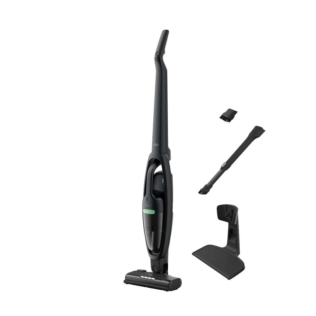 AEG CLEAN 5000 Cordless Cleaner 2in1 ÖKO Akku-Staubsauger kabellos/Akku-Laufzeit: bis zu 50 Min. / F
