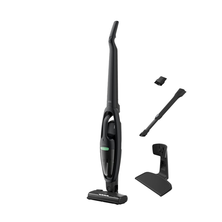 AEG CLEAN 5000 Cordless Cleaner 2in1 ÖKO Akku-Staubsauger kabellos/Akku-Laufzeit: bis zu 50 Min. / F