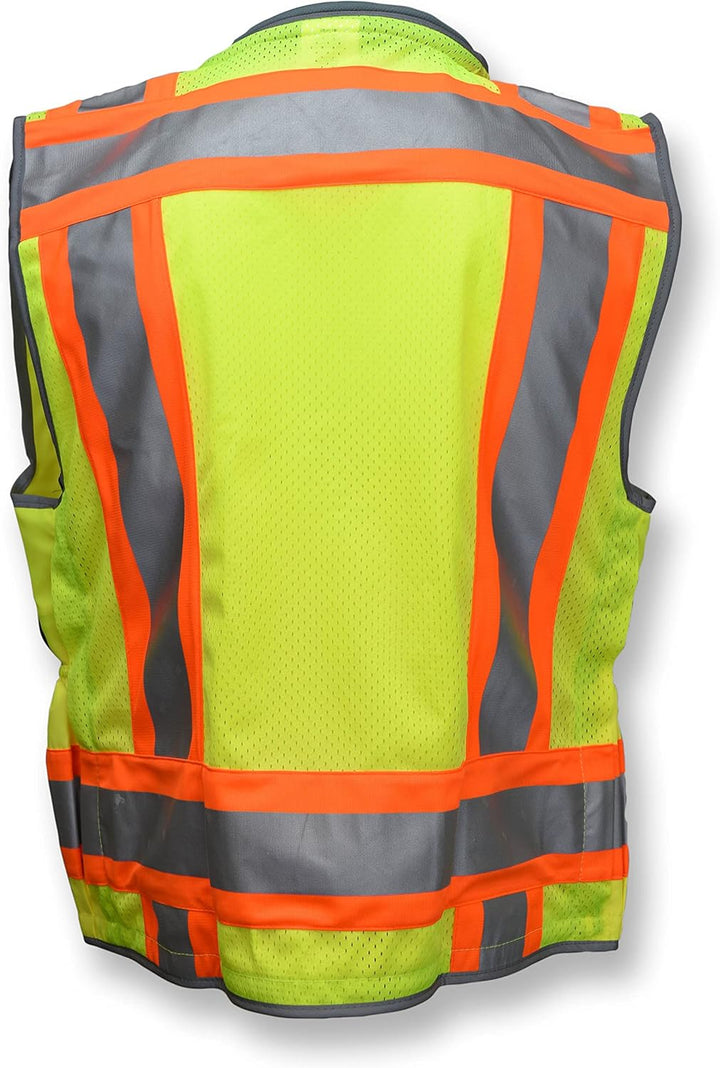 Radians SV55-2ZGD-XL Industrie Sicherheitsweste XL Hochsichtbares Grün, XL Hochsichtbares Grün