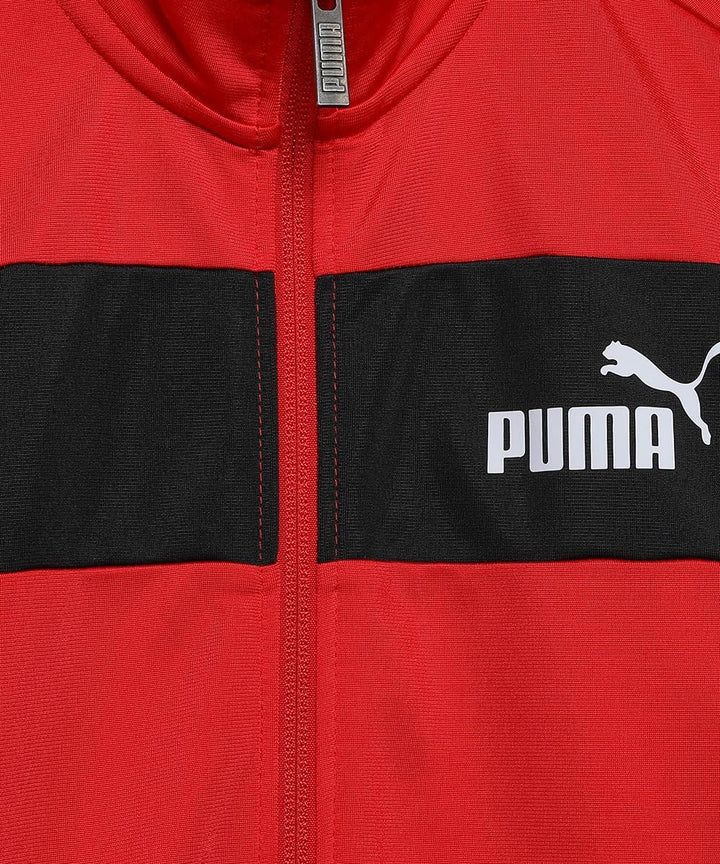 PUMA Jungen Poly Suit Cl B Trainingsanzug 164 Rot (High Risk Red), 164 Rot (High Risk Red)