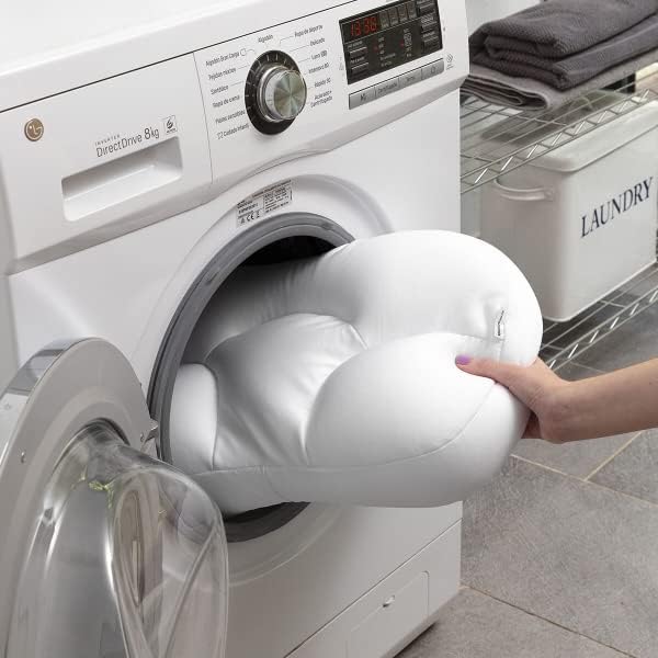 CELLUSTOP Ergonomisches Kissen Anti-Faltenkissen Wolke Mikroperlen Schaumstoff Atmungsaktiv Maschine