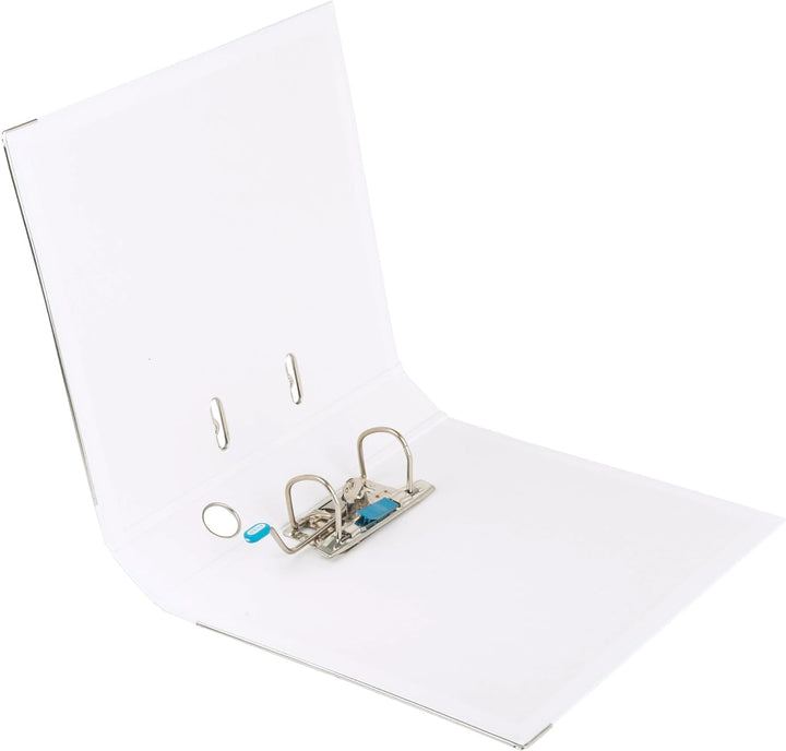 Elba Ordner A4, Smart Pro, 5 cm schmal, Kunststoff aussen, weiߟ, 10 Stück weiss, weiss