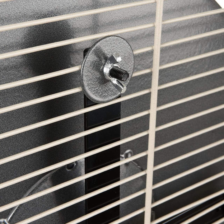 Montana Cages | Artgerechtes Metalllaufrad für Degus und Chinchillas | extra gross mit Ø 38cm