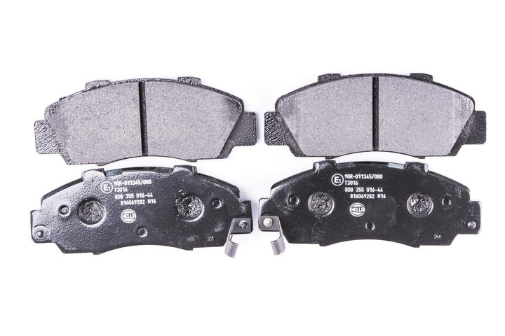 HELLA PAGID 8DB 355 016-441 Bremsbelagsatz - T3016 - Dicke/Stärke: 17.3mm - Bremssystem: Akebono - m