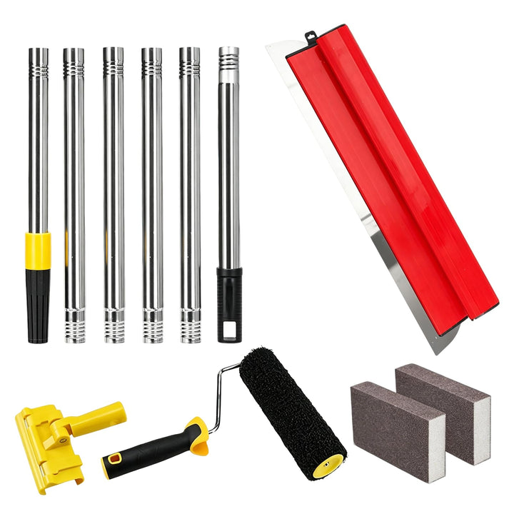 Flächenspachtel Set Profi, Multifunktionales Glättungsspatel Kit