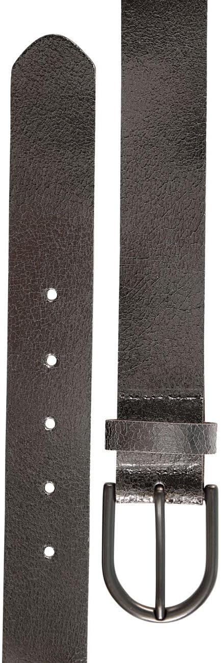 STREET ONE Damen Ledergürtel 95 Gun Metal, 95 Gun Metal
