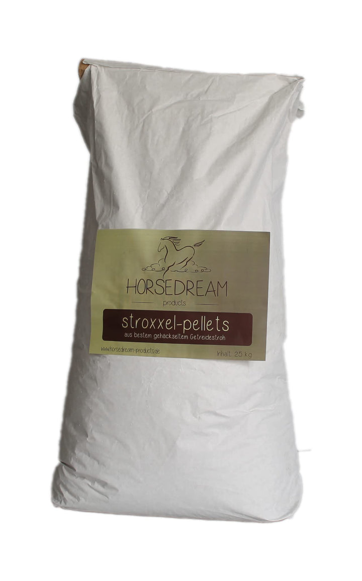 Products STROXXEL pellets | Einstreu Pferde & Kleintiere | aus 100% Getreidestroh | sehr saugstark |