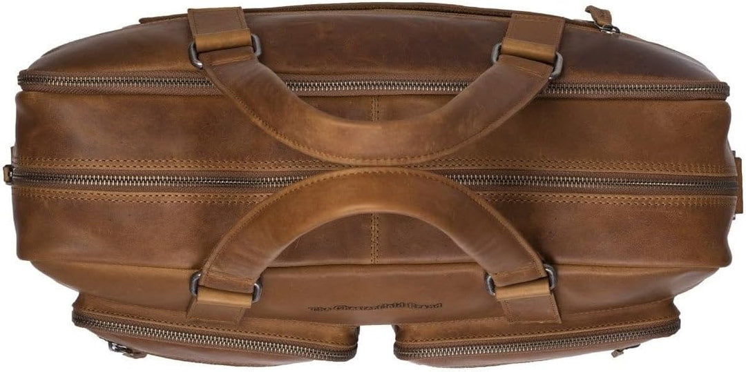 The Chesterfield Brand Misha - Aktentasche 17" Leder 43 cm Cognac, Cognac