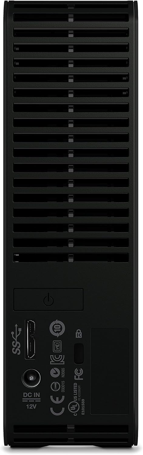 WD Elements Desktop-Speicher 10 TB (Desktop-Speicher USB 3.0-kompatibel, Zusatzspeicher für Fotos, M