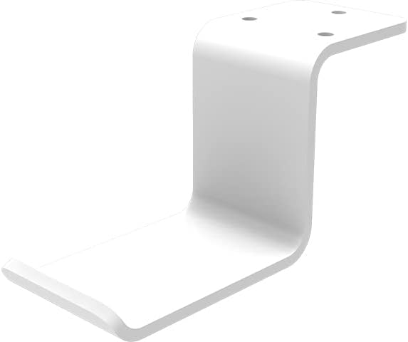 MULTIBRACKETS Kopfhörerhalter Unter Tisch, Weiss | Headset Halterung Schreibtisch, Aluminium, Untert
