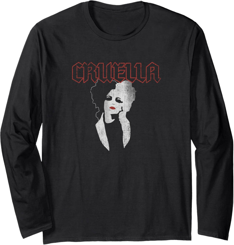 Disney Cruella Dark Portrait Langarmshirt