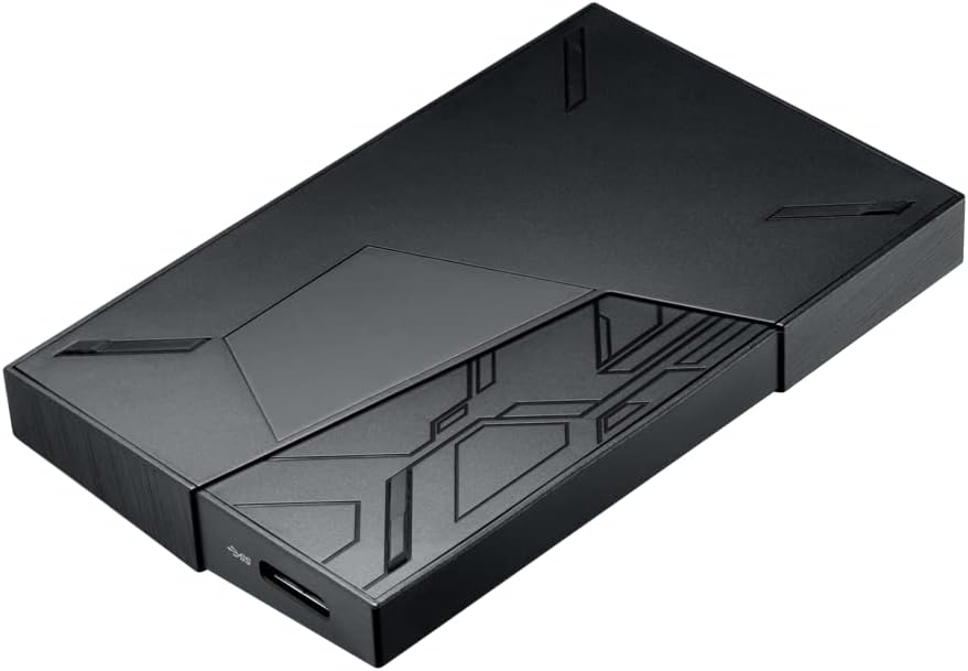 ASUS FX Gaming HDD externe 1TB Festplatte (EHD-A1T, Aura Sync, 5Gbit/s USB 3.1)