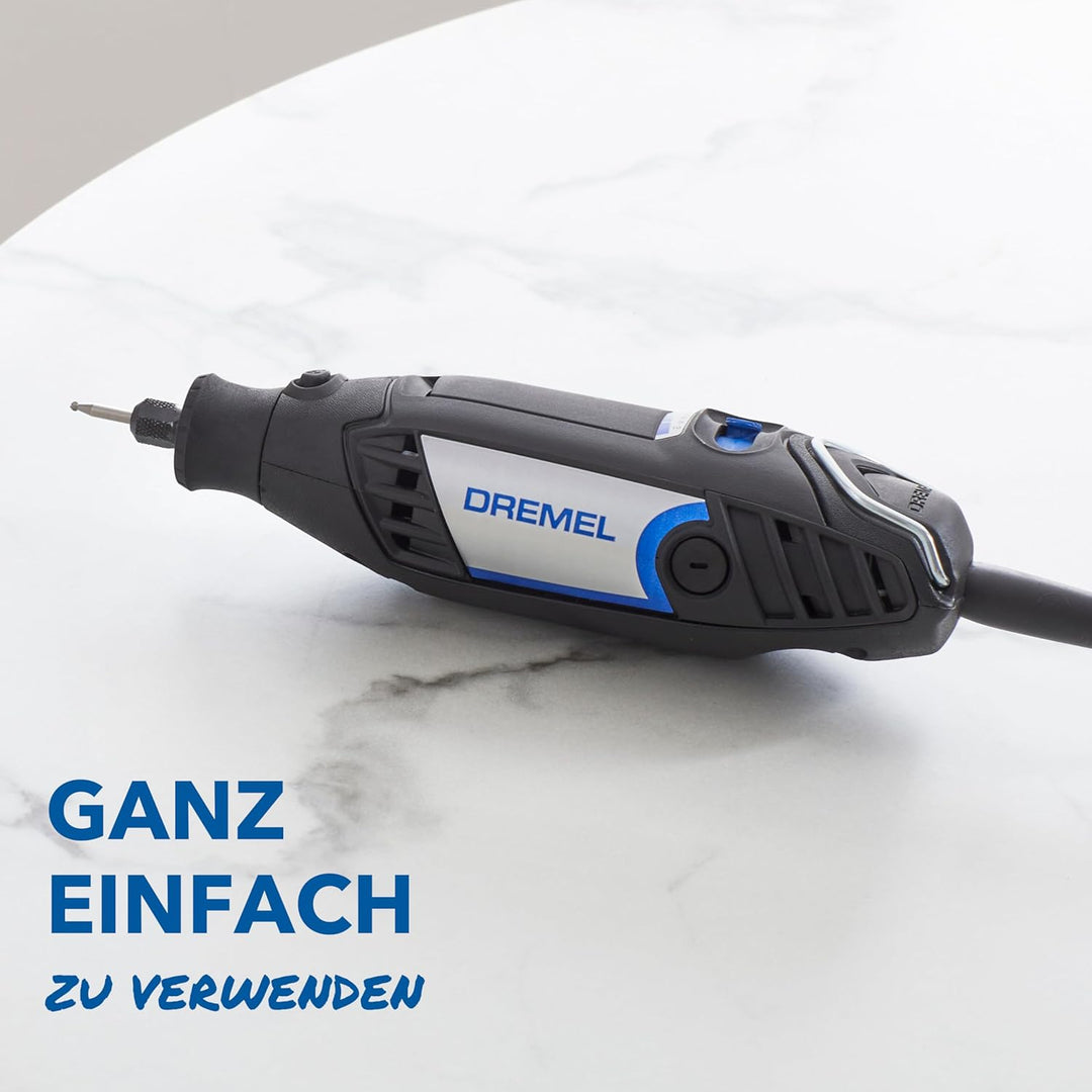 Dremel 3200 Multifunktionswerkzeug 130W, Mit 1 Aufsatz mit biegsamer Welle, 90 Zubehörteile, variabl