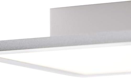 Qazqa - Modern Deckenleuchte I Deckenlampe I Lampe I Leuchte Stahl I Silber I nickel matt 80 cm inkl