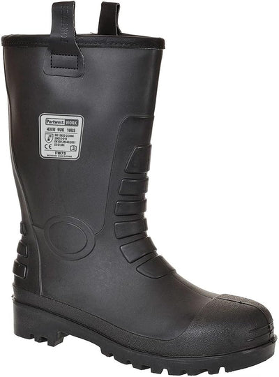 Portwest Herren Steelite Neptune Sicherheitsstiefel / Gummistiefel, wasserfest (47 EUR/12 UK) (Schwa