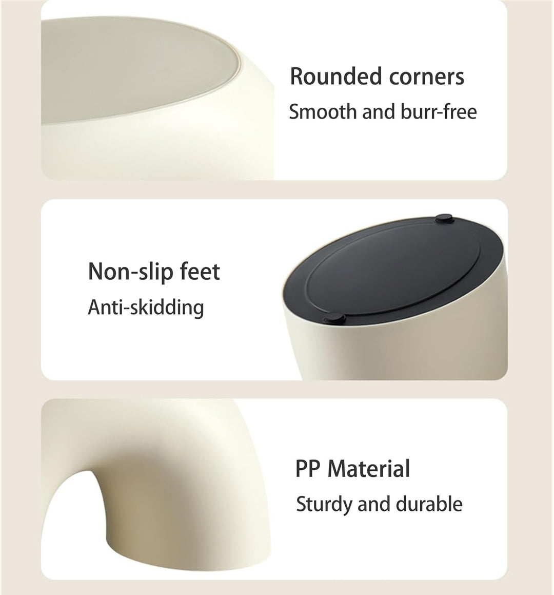 Ringförmig Toilettenhocker Erwachsene Tragbar rutschfest Langlebig Kackhocker Für Das Badezimmer Klo