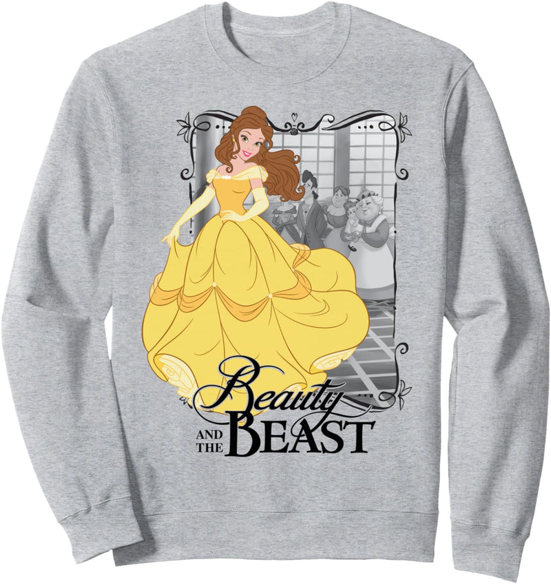 Disney Beauty And The Beast Belle Title Sweatshirt