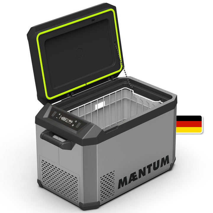 by Plug IN Festivals - Elektrische Kühlbox - Kompressor Kühlbox 12V 230V, USB & App-Steuerung - leis