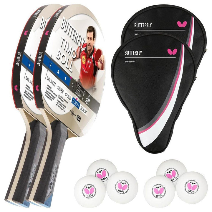 Butterfly® Timo Boll Platin Tischtennisschläger | Tischtennis Racket Bat TT Profi Wettkampfschläger