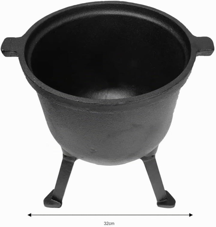 7L Kazan Jagdkessel Gusseiserner Kessel Kesselgulasch Gulaschtopf KINGHOFF KH-2232