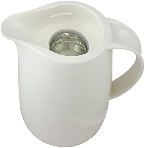 Helios Wave Kunststoff-Isolierkanne, weiss, 0,6 Liter Weiss 0,6 Liter, Weiss 0,6 Liter