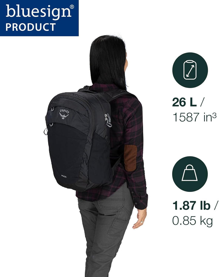 Osprey Poco Changing Backpack – Outdoor - Technisch – Kinder - Wickeltasche - Black O/S Einheitsgrös