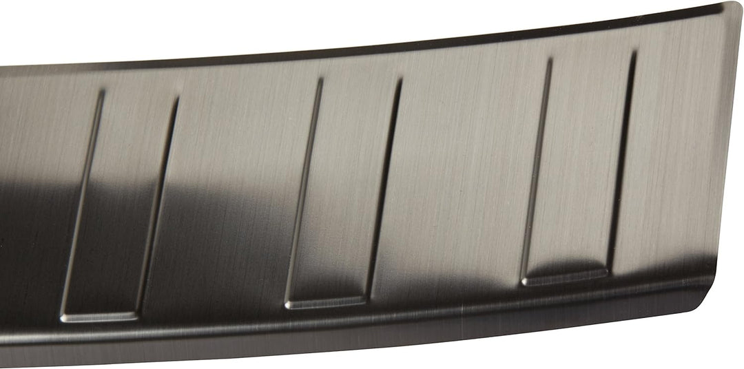Schwarz Edelstahl Heckstossstangenschutz kompatibel mit Audi A4 B9 Avant 2015-2019 &amp; Facelift 2019-