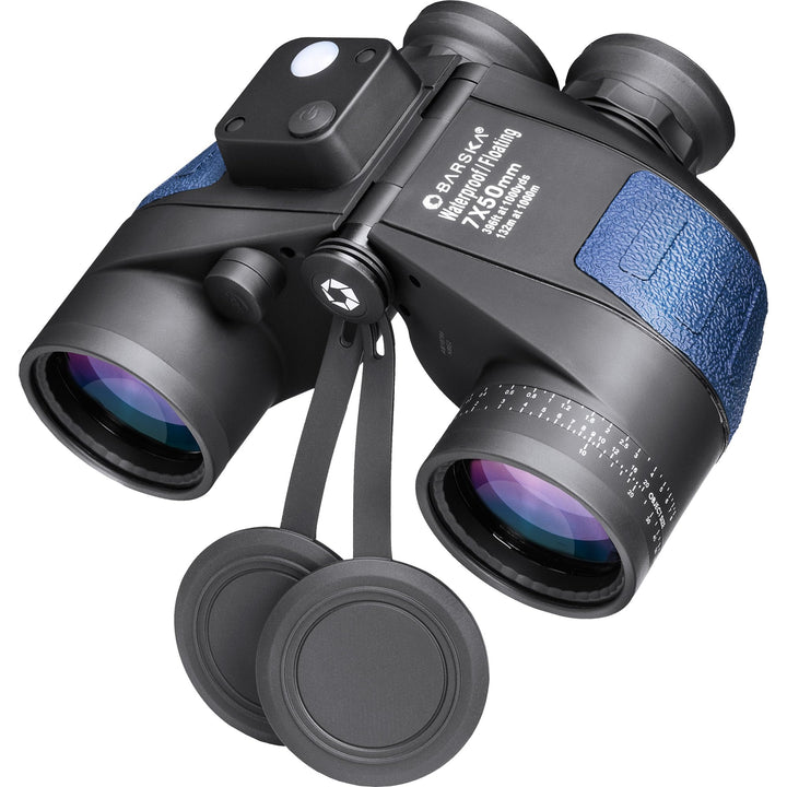 Barska Fernglas 7x50 Deep Sea Floats, blau/schwarz, 29.2 x 5.7 x 3.8, AB10798 Schwimmend, Schwimmend