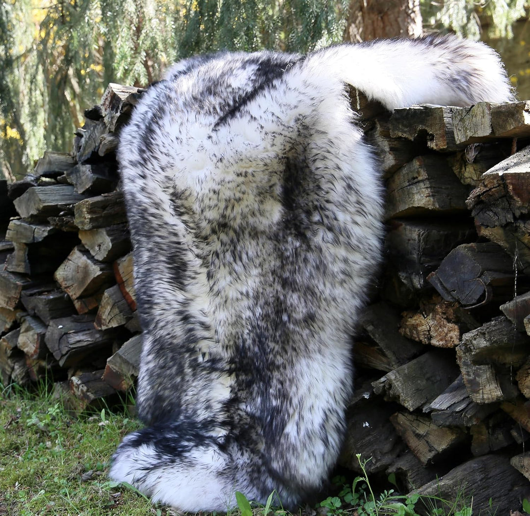 Hollert German Leather Fashion Lammfell Schwarzwald Merino Schaffell Echtfell Kuschelfell Läufer Dek