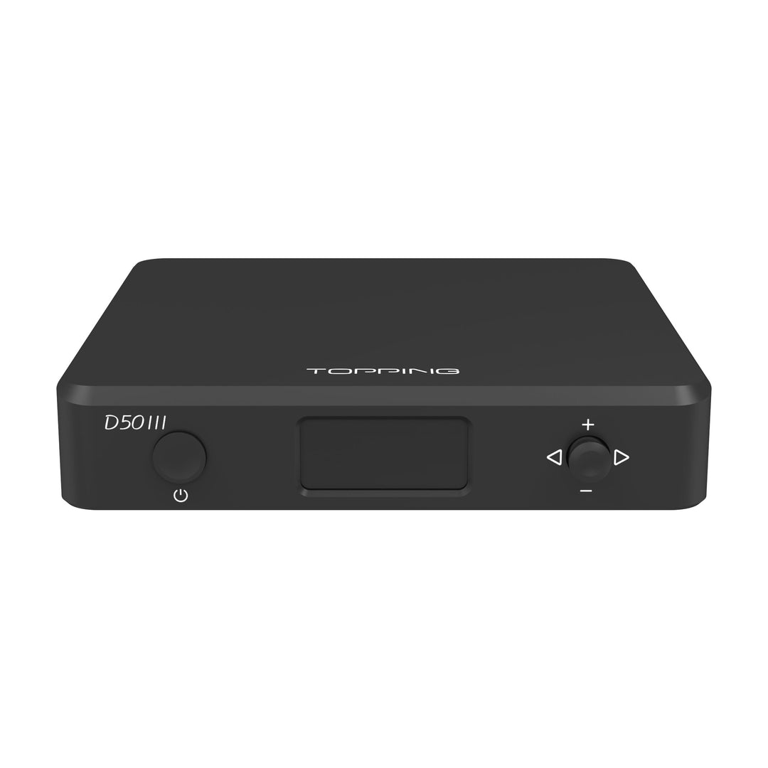 TOTAUDIO Topping D50 III DAC mit Dual-Chip ES9039Q2MIII, XMOS XU-316, Qualcomm QCC5125, DSD512, USB-