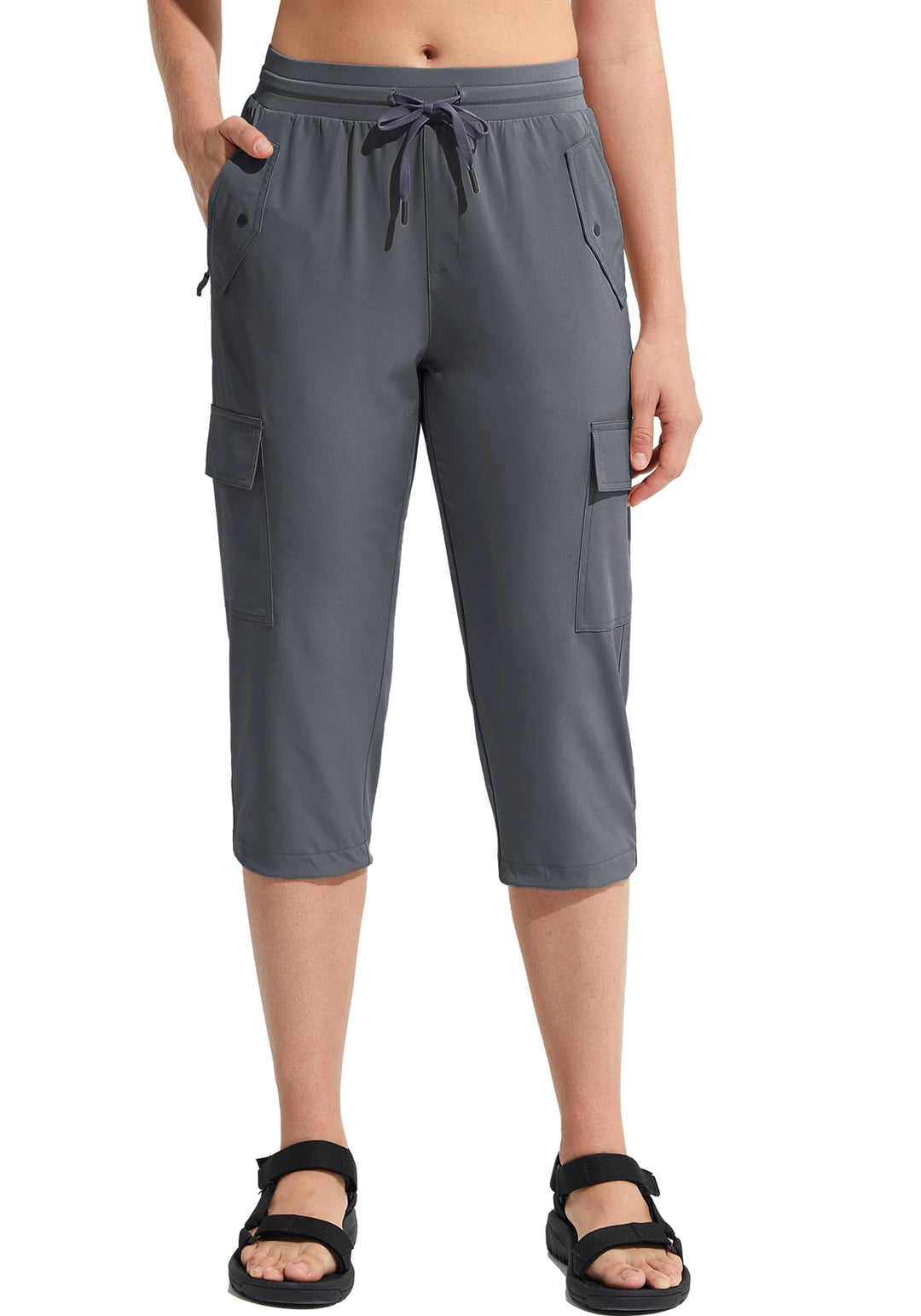 MOCOLY Damen Leichte Wanderhose Outdoor Trekkinghose Atmungsaktive Cargo Hose Kletterhose Outdoorhos